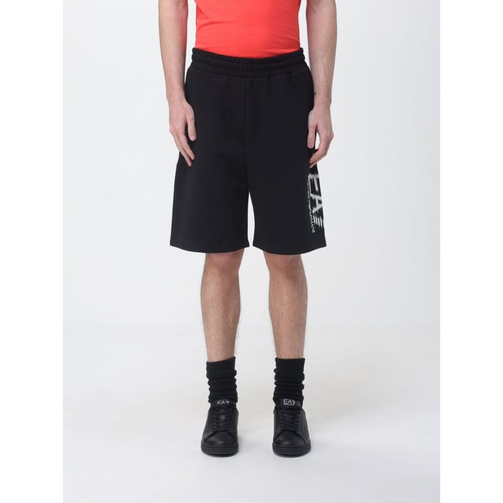 Ea7 Men Cotton Jogging Shorts Ea7